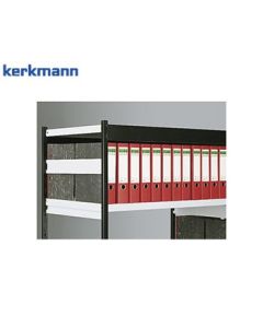 Kerkmann Seitensteg zu Büro-Regal Progress 500 / 2000 und Stora 100, Lichtgrau