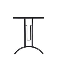 T-Gestell Swing, klappbar, für Tischplattentiefe 60 - 100 cm, 1 Paar, Schwarz