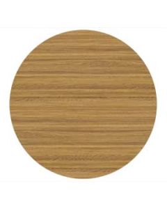 Werzalit Tischplatte, 70 cm rund, Woodart Vinterio Oak