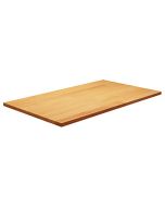 Massivholz-Tischplatten Buche 40 mm, eckig