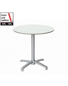 Outdoortisch Falti, klappbar, Tischplatte rund oder quadratisch