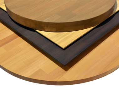Massivholzplatten - Tischplatten aus massivem Buchenholz