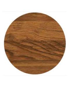 Topalit-Tischplatte Classicline, Dekor Wood 0009 - Teak, Ø 80 cm