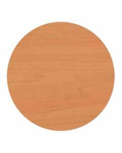 Topalit-Tischplatte Classicline, Dekor Wood 0077 - Cherry, Ø 80 cm