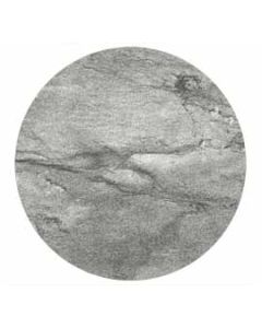 Topalit-Tischplatte Classicline, Dekor Stone 0121 - Grizzly, Ø 70 cm