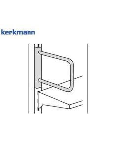 Kerkmann Begrenzungsbügel für Freiarm-Regal Univers, Farbe: Lichtgrau